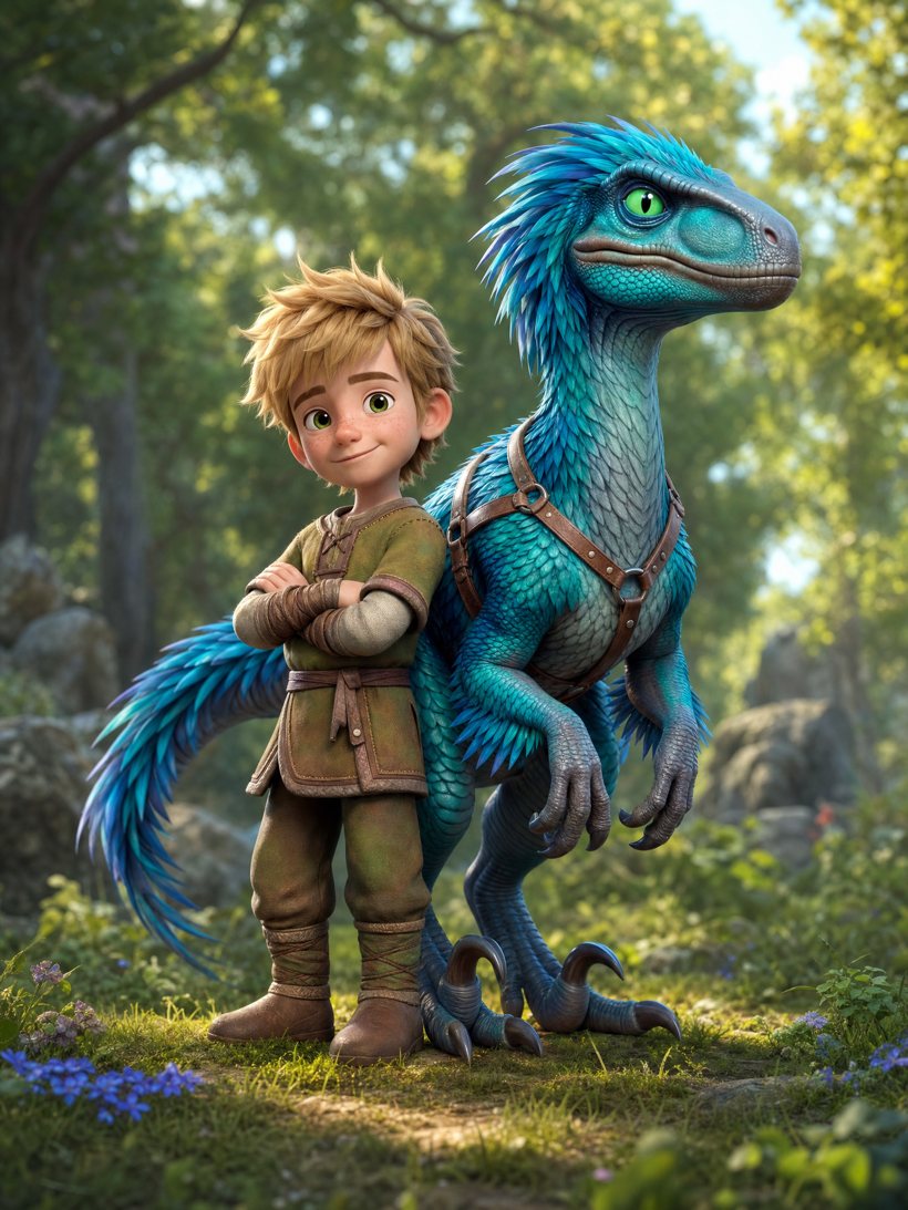 Fenn and his raptor Utah